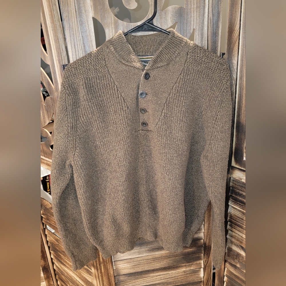 💥3/ 25$, Eddie Bauer brown sweater size L